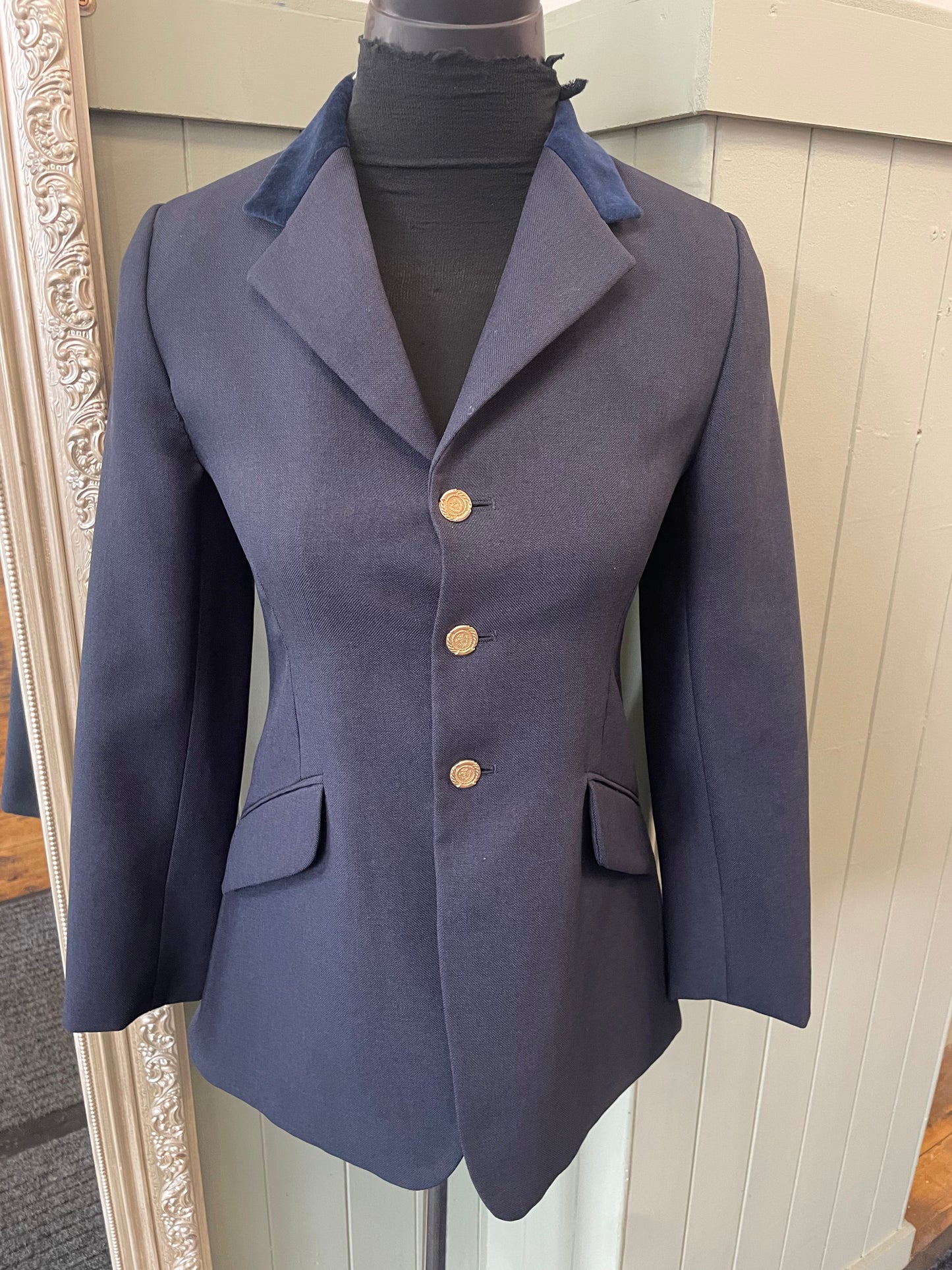 Navy showing jacket