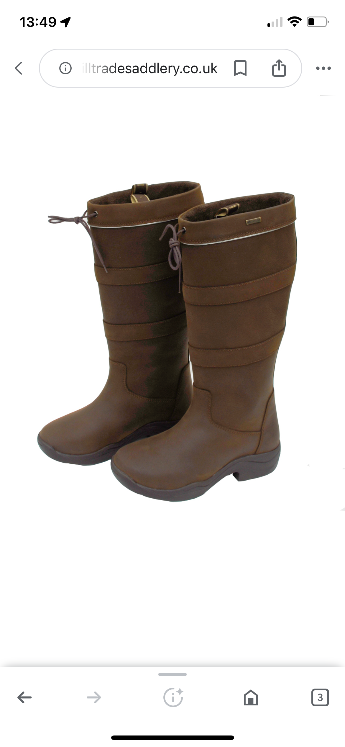 Elite Harlem Waterproof Country Boots