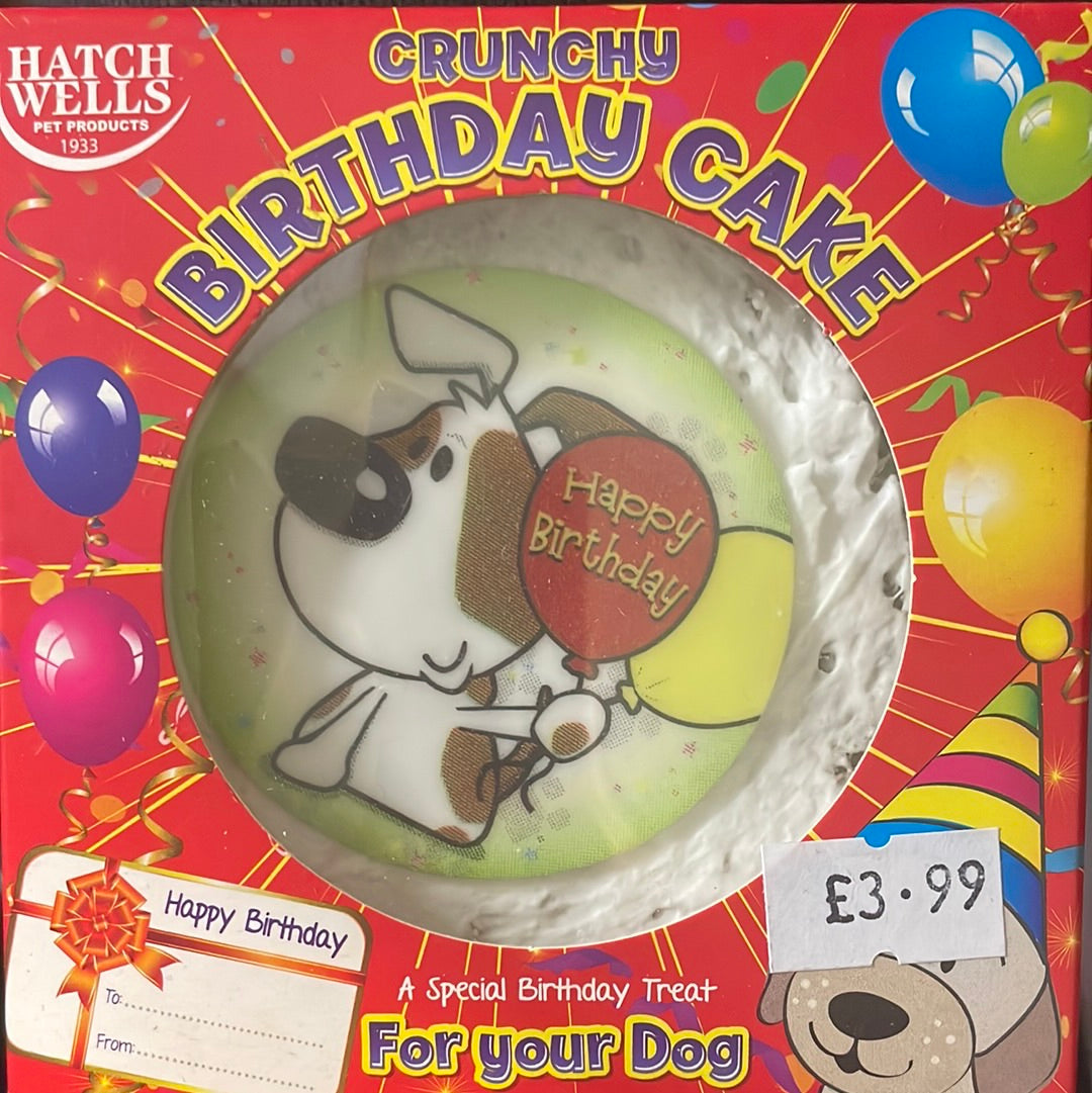 Doggy Birthday Cake