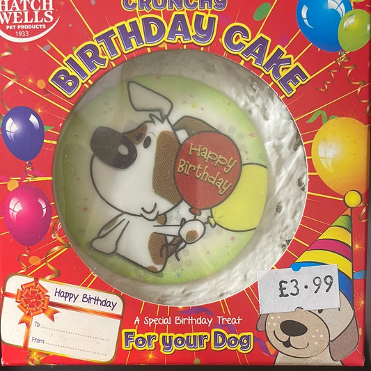 Doggy Birthday Cake