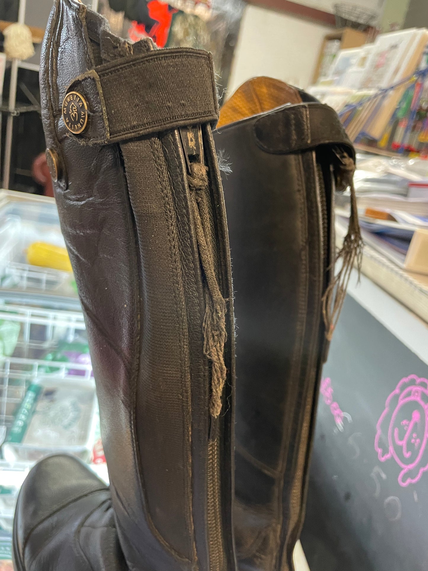 Child’s size 3 long riding boots