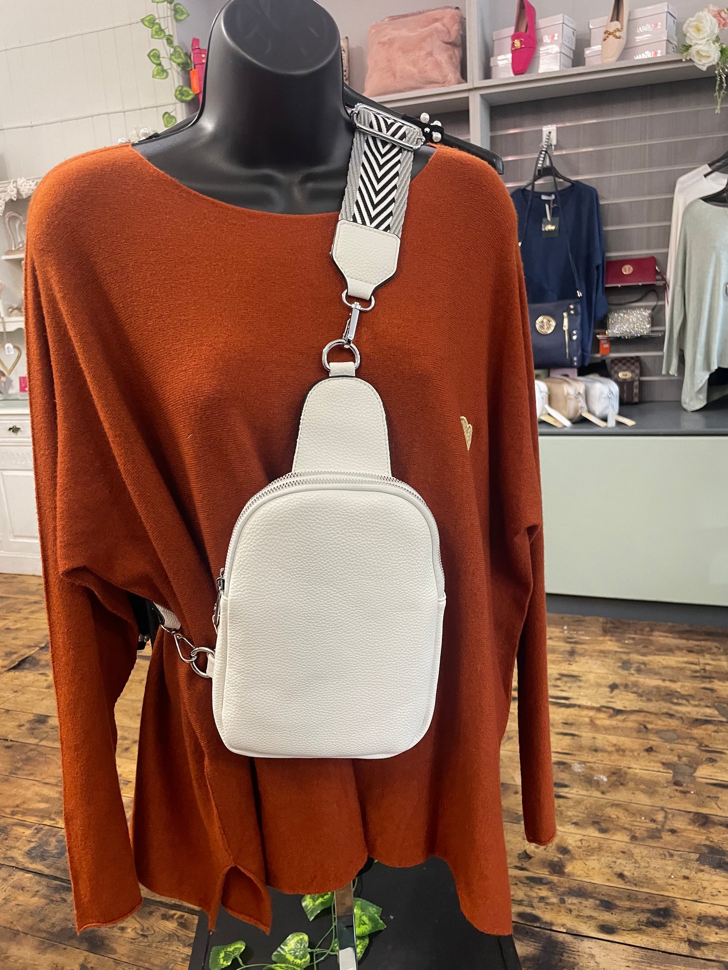 Over shoulder fashion bag